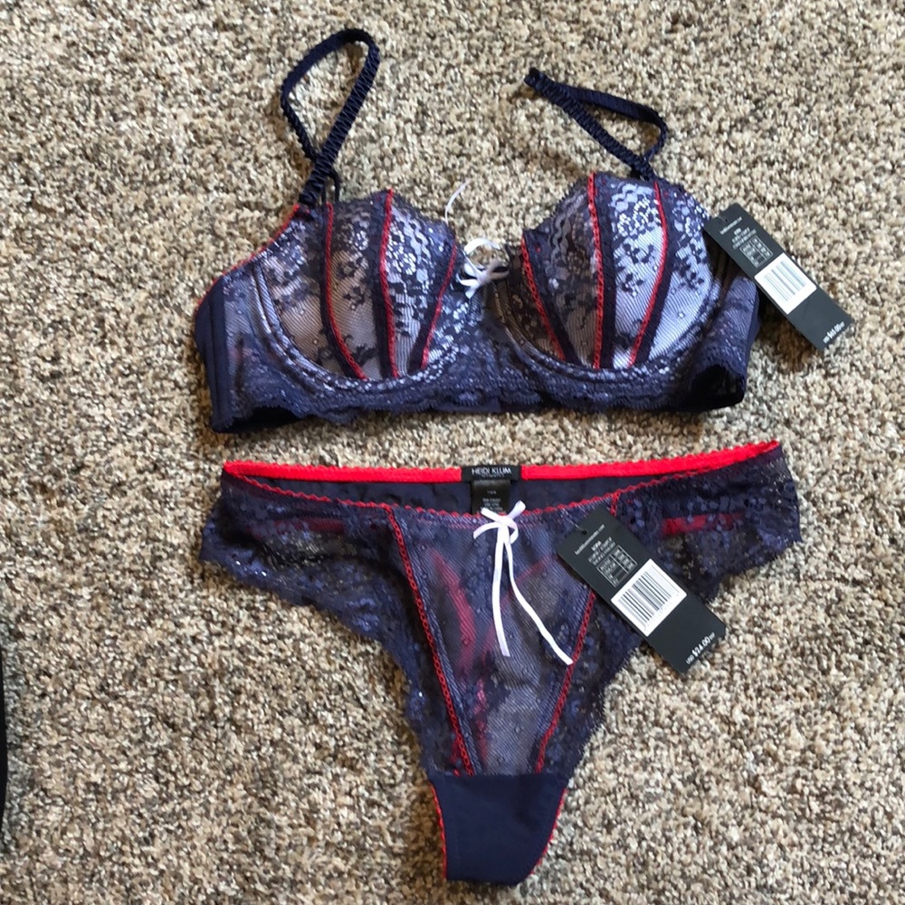 Bra and thong set